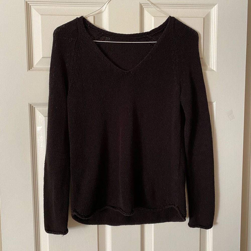 H&M V neck Sweater - Black